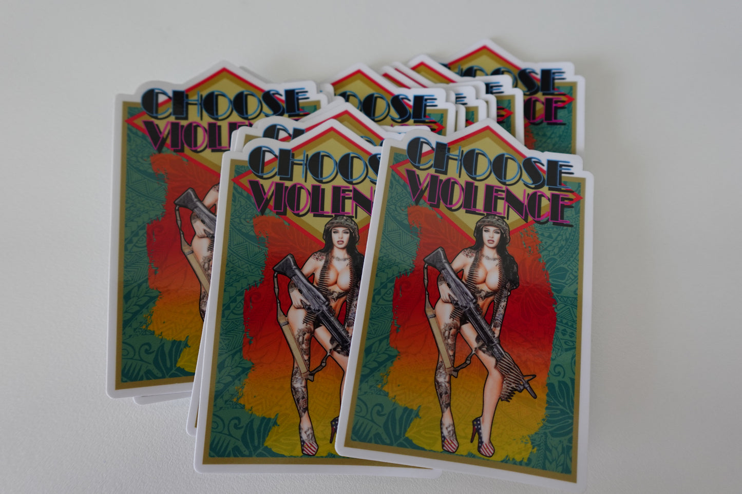 Choose Violence MG Pinup