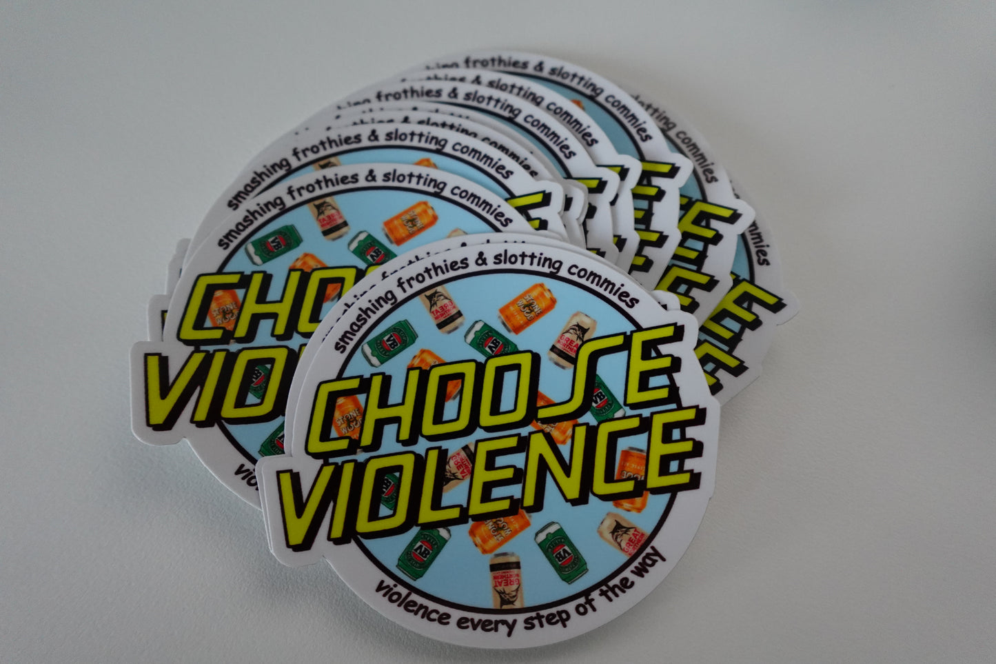 Choose Violence - Beer Can