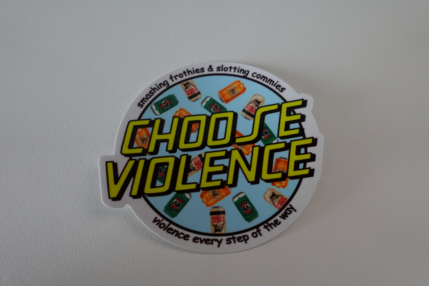 Choose Violence - Beer Can