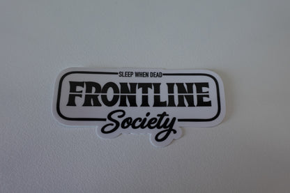 Frontline Society - Sleep When Dead