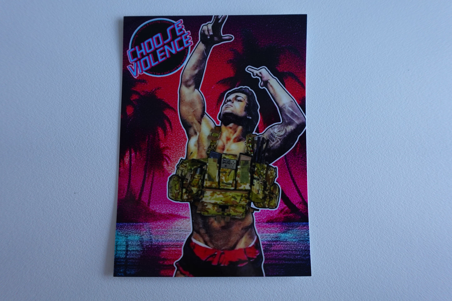 Choose Violence Zyzz Pose