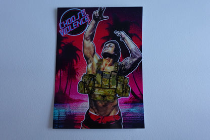Choose Violence Zyzz Pose