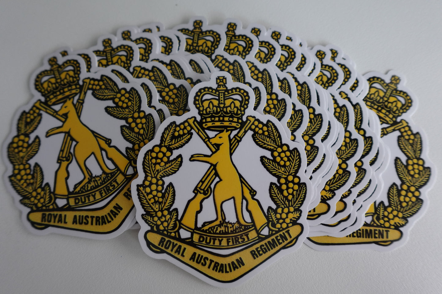 Gold Skippy Badge RAR