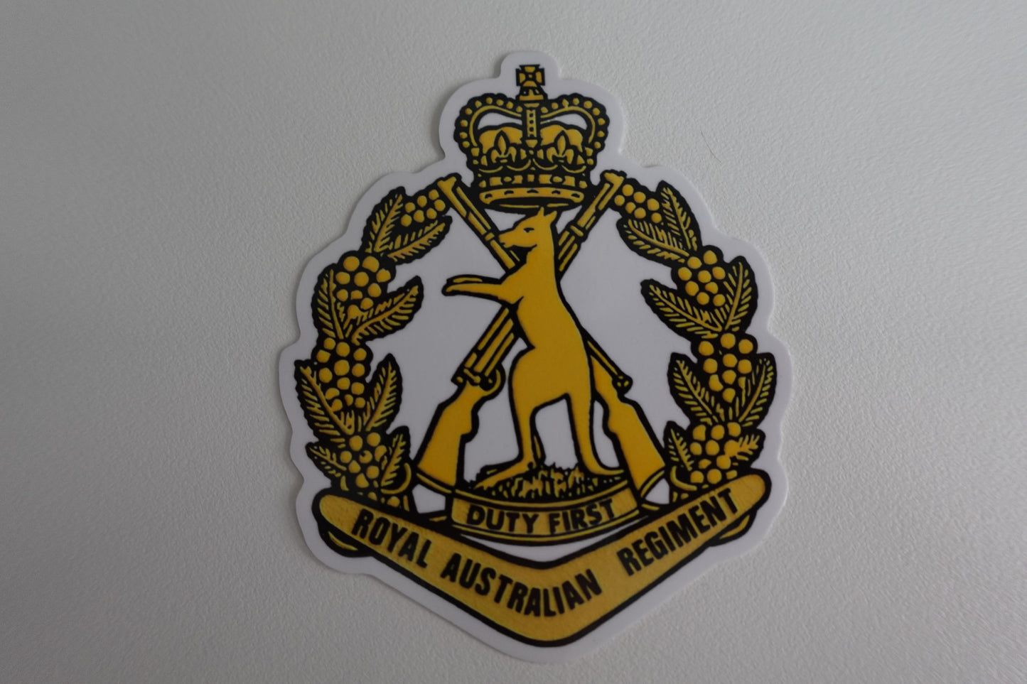 Gold Skippy Badge RAR