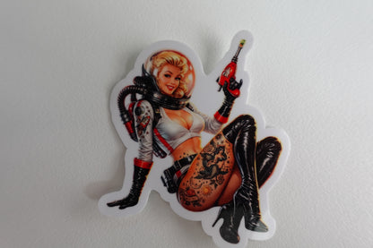 Pin Up Astronaut