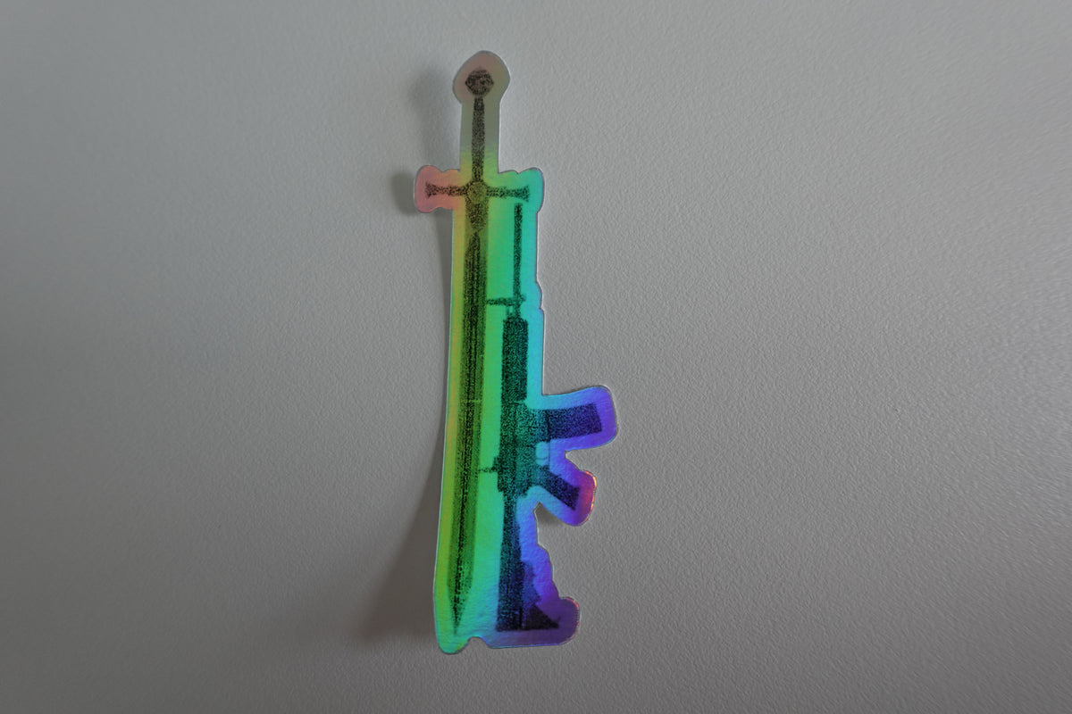 Holographic Steel & Lead