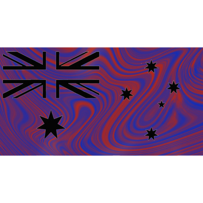 Damascus Camo Australia Flag - ANF