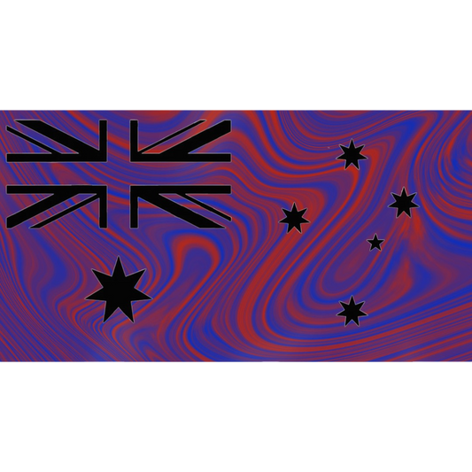 Damascus Camo Australia Flag - ANF