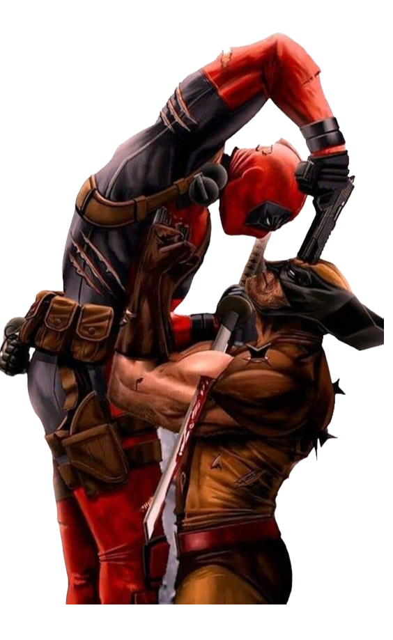 Deadpool x Wolverine - Ouch