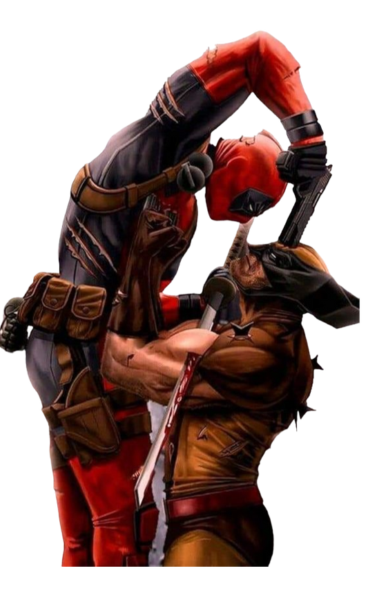 Deadpool x Wolverine - Ouch