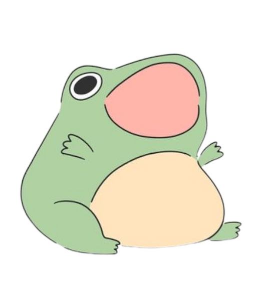 Frog Surprised