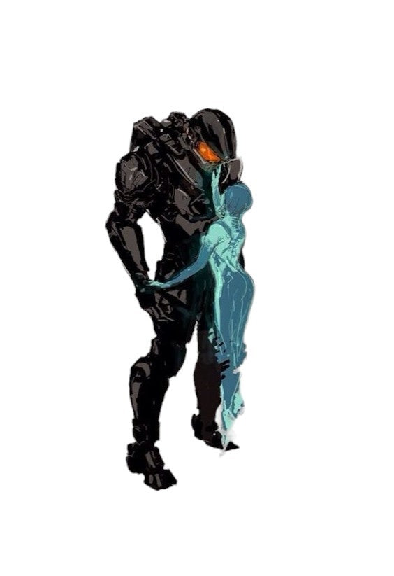 Halo Cortana and Chief