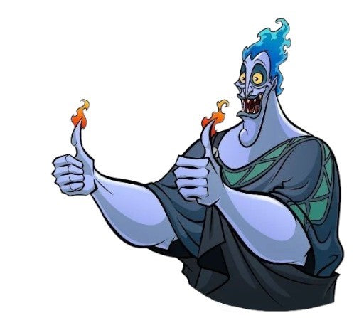 Hercules - Hades Thumbs up