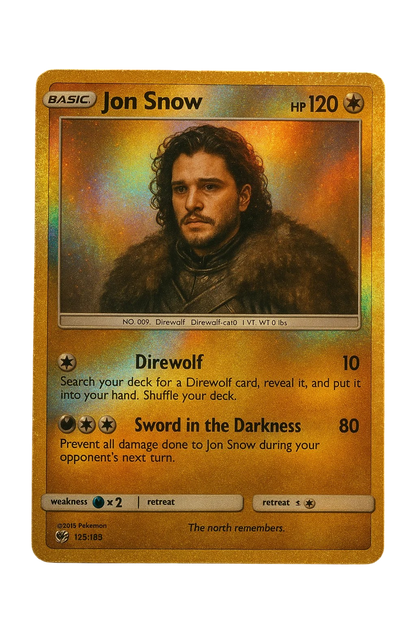 Jon Snow Card