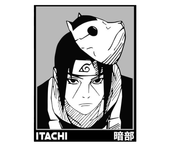 Naruto - Itachi Card