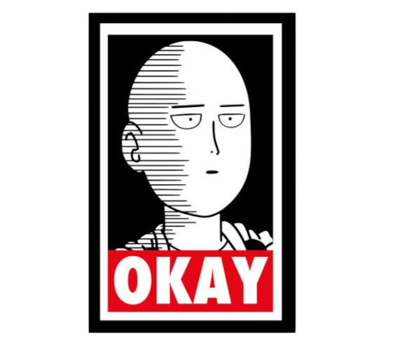 One Punch Man - Okay Manga Panel