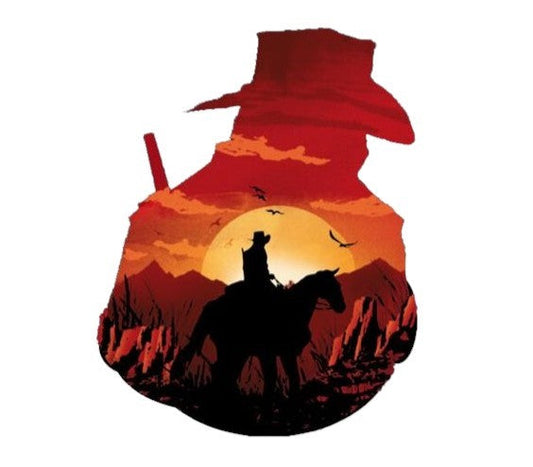 Cowboy Sunset
