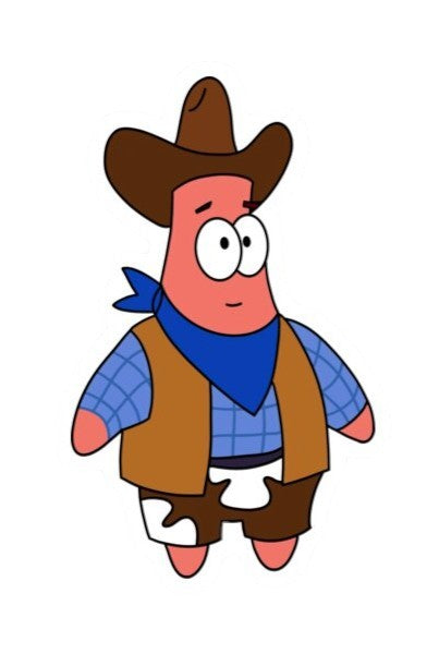 Spongebob - Cowboy Patrick