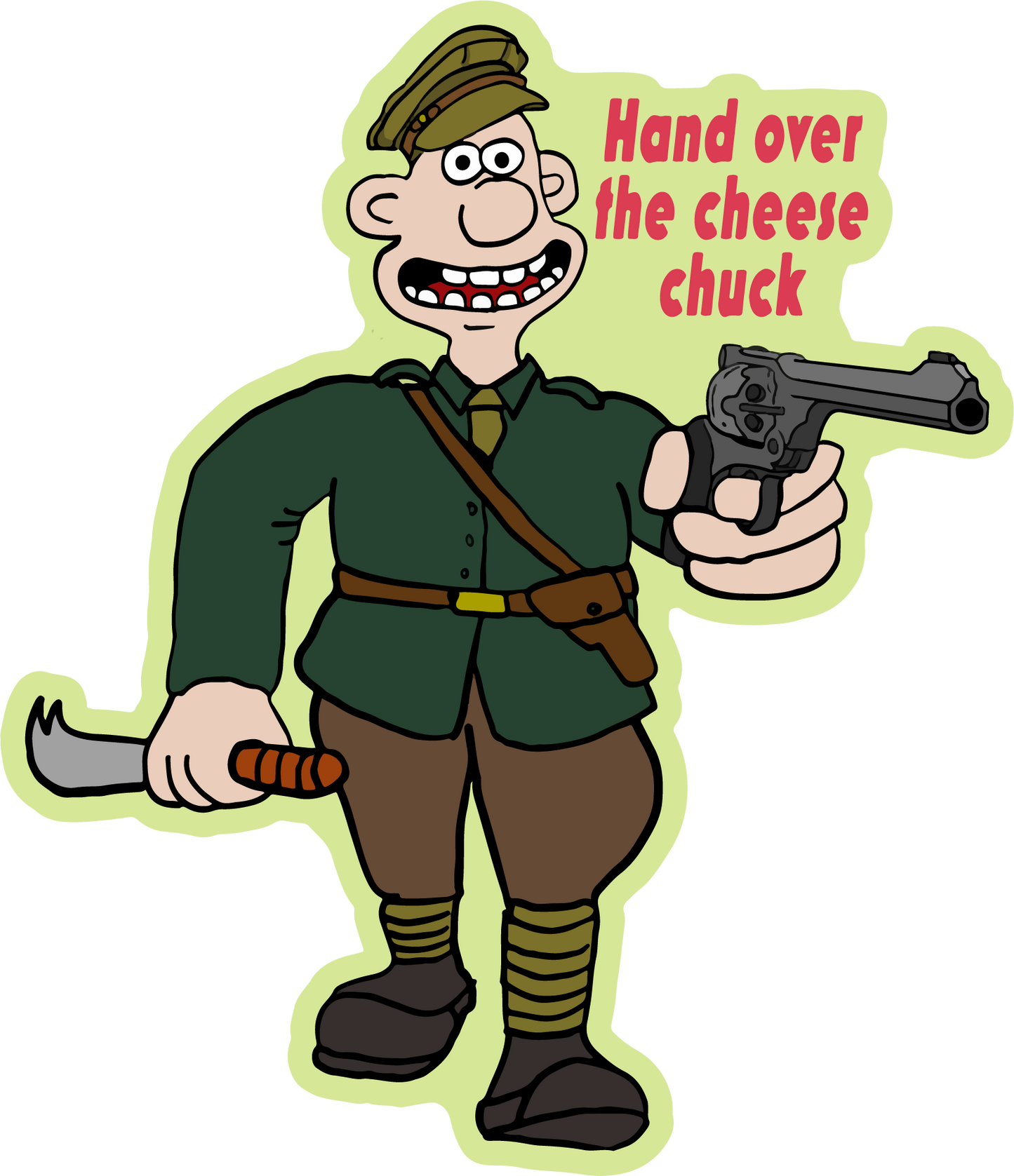 Art By Alts - Trench Cheese Raider