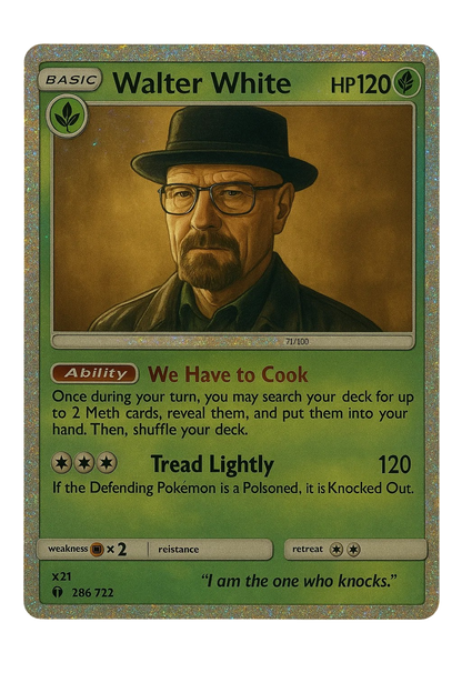 Walter White Card