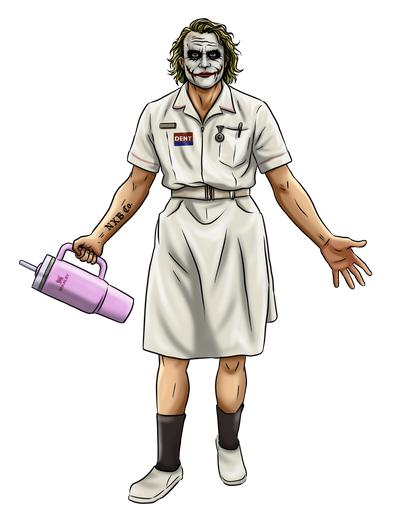 Nods & Bro's - Nurse Joker