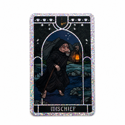 Custom Glitter Die Cut Stickers