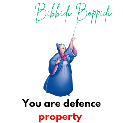 Bibbidi Boppidi - You are defence property