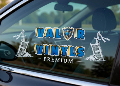 Clear Die Cut Stickers