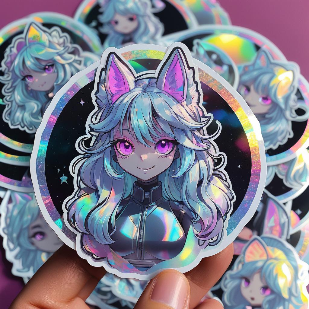 Holographic Stickers