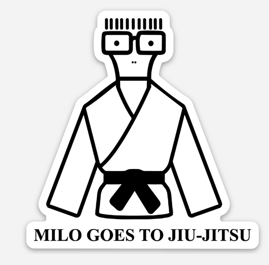 AUS JJ - milo goes to jiu-jitsu