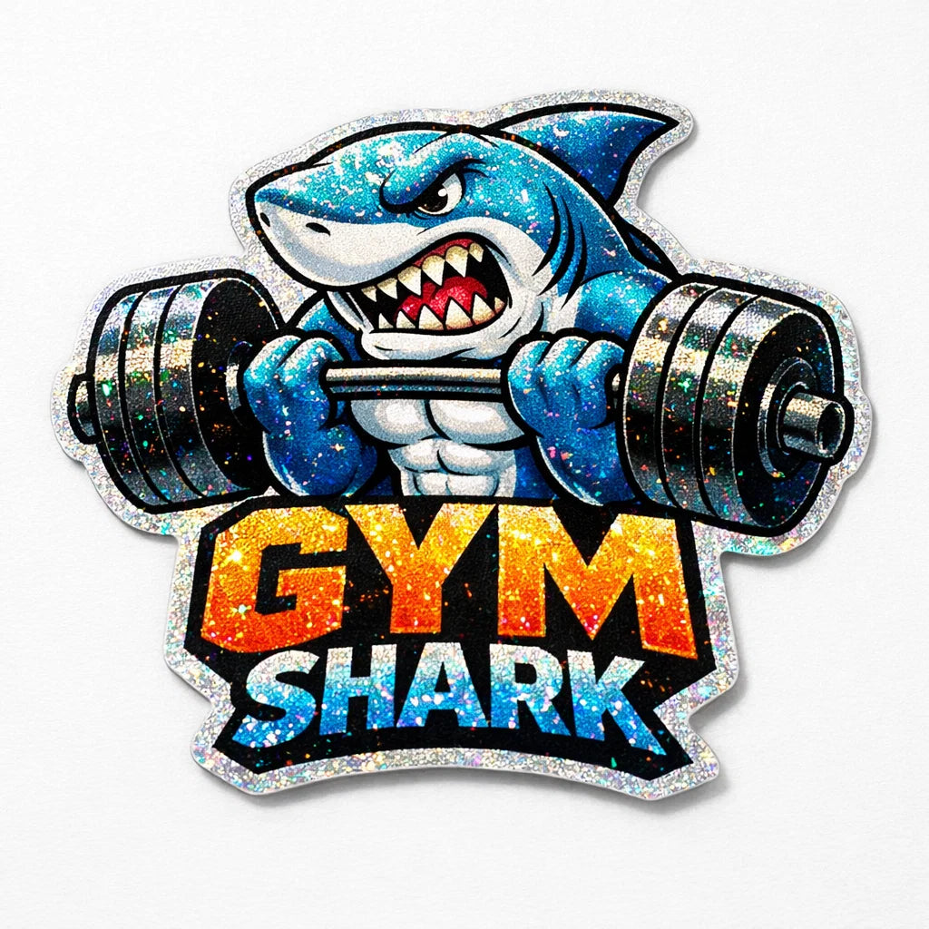 Glitter Die Cut Stickers